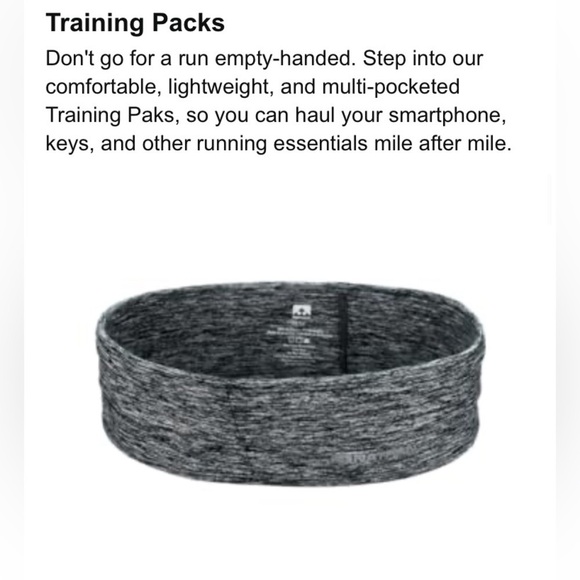 Nathan Hipster running belt black size XL - Picture 11 of 12